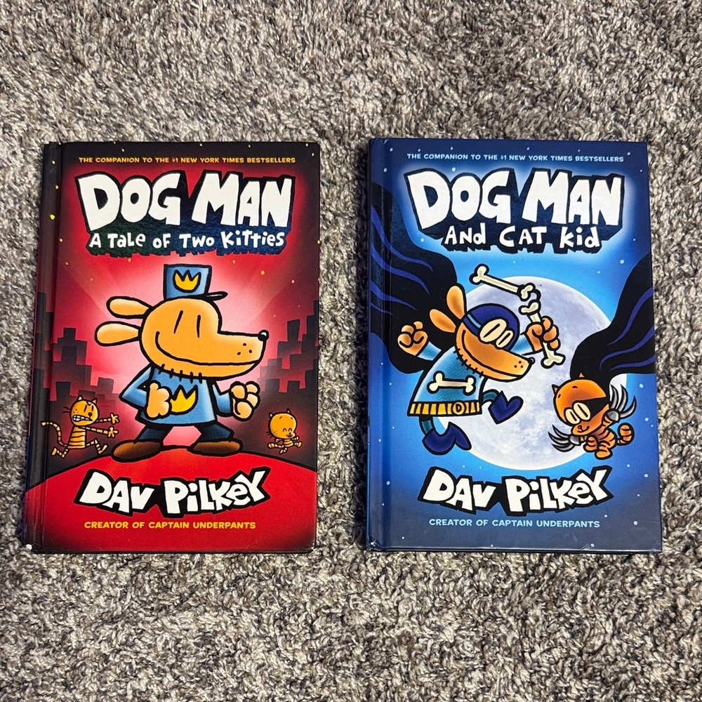 Dog Man Book Set by Dav Pilkey